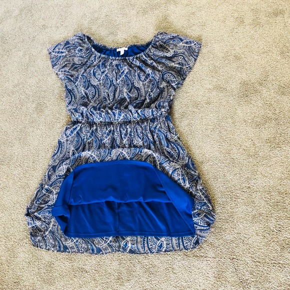 Westport Colorful Dress size 14 elastic neck and waist - Picture 5 of 10